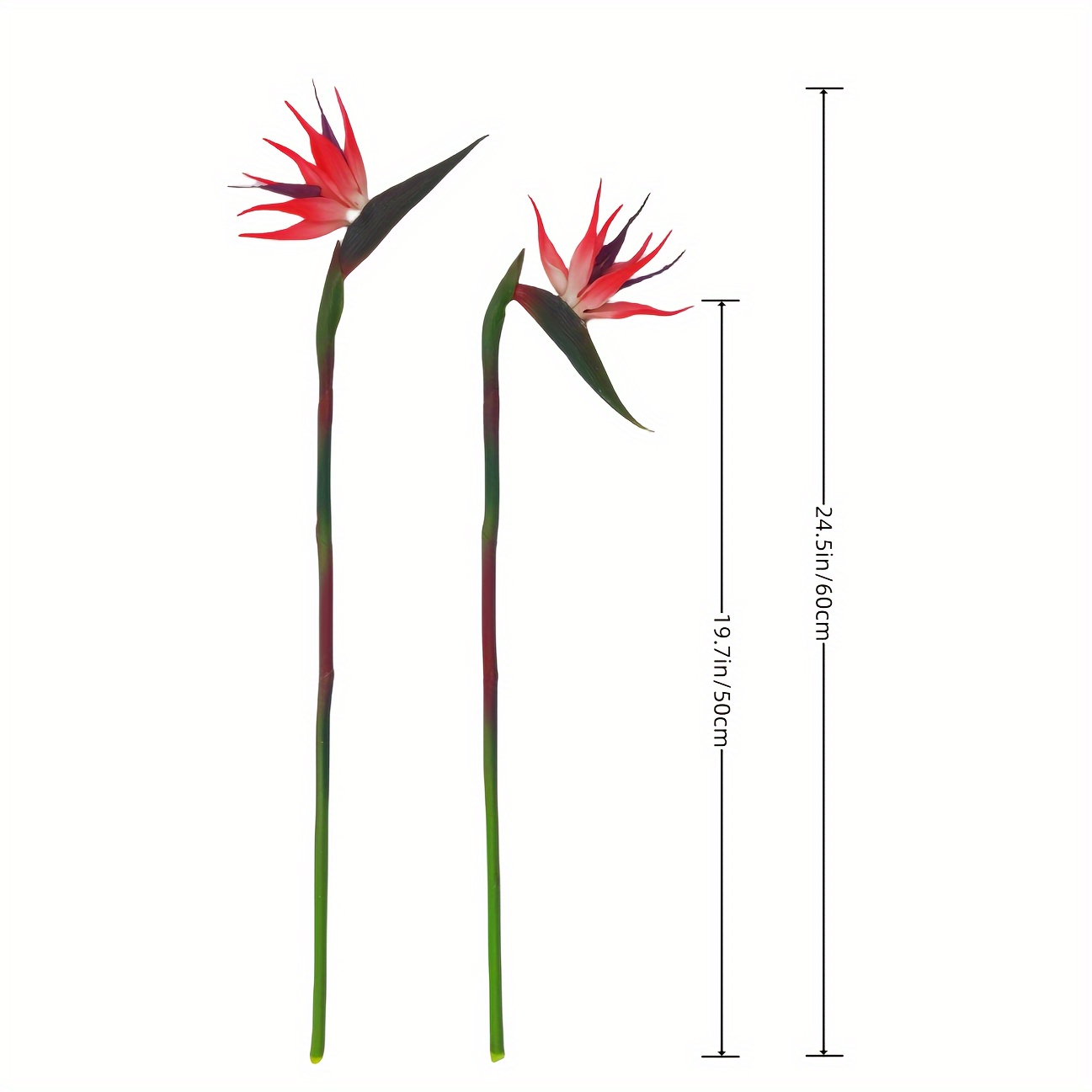 3pcs Artificial Bird Of Paradi - Bird Paradise Strelitzia บทวิจารณ์และราคา