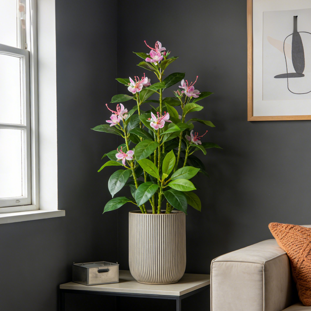 21-40cm Artificial Azalea Flow - Ficus Lyrata Tree บทวิจารณ์และราคา