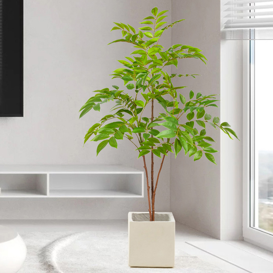 76-140cm Large Artificial Ficu - Ficus Lyrata Tree บทวิจารณ์และราคา