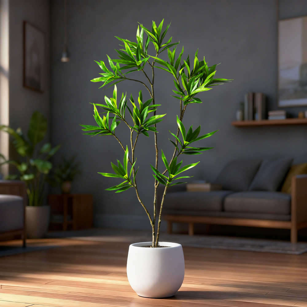 50-133cm Large Artificial Palm - Dracaena Marginata บทวิจารณ์และราคา