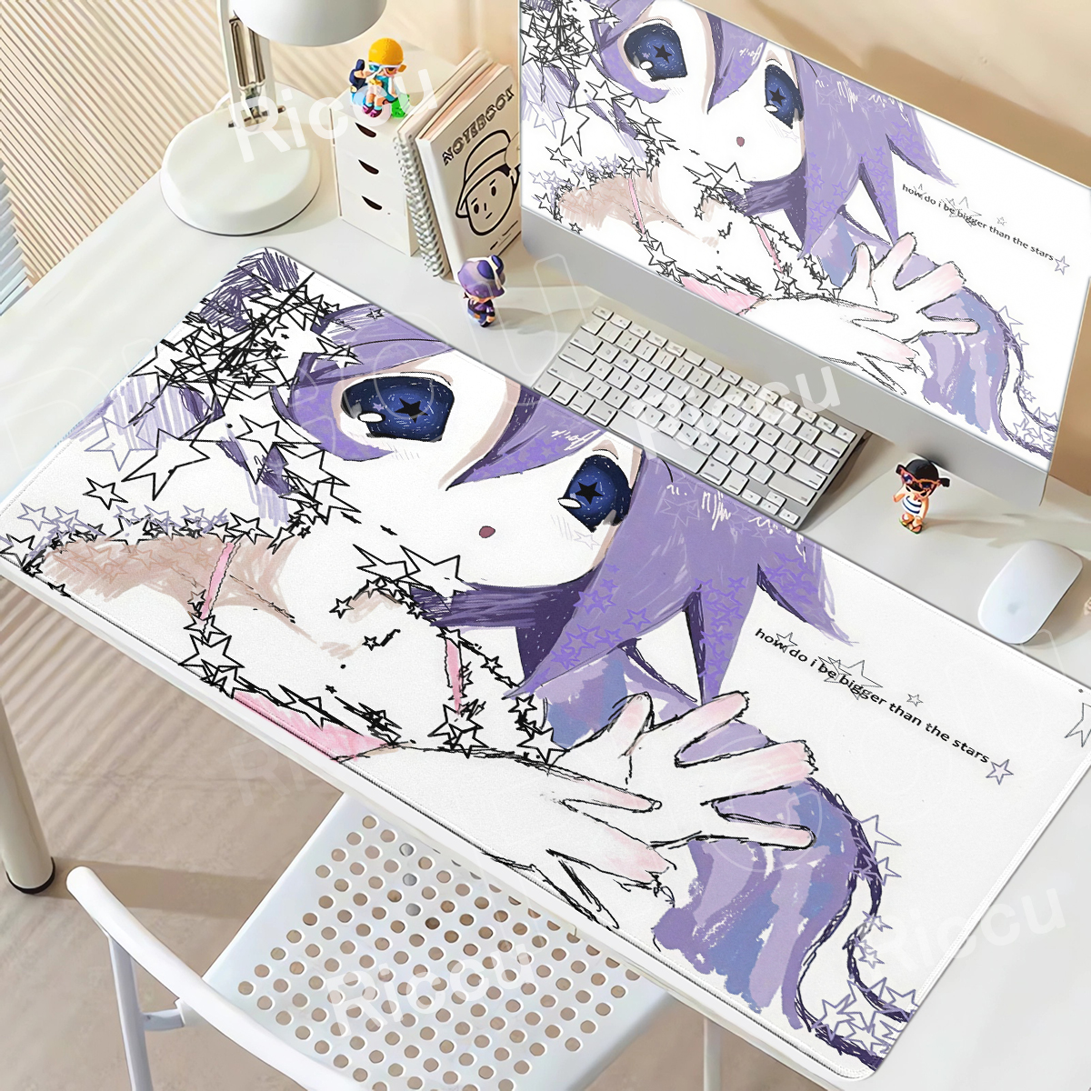 Purple Anime Girls Large Mouse - Tradescantia Purple บทวิจารณ์และราคา