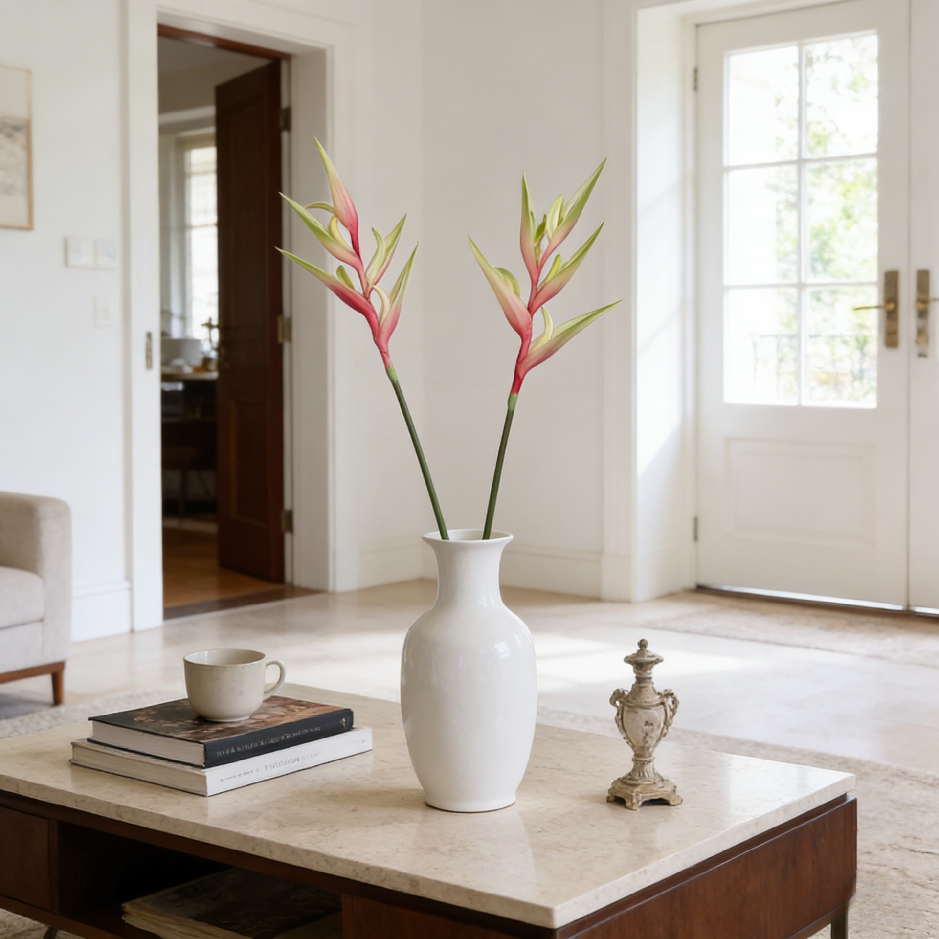 36.6 Inch Artificial Bird of P - Bird Paradise Strelitzia บทวิจารณ์และราคา