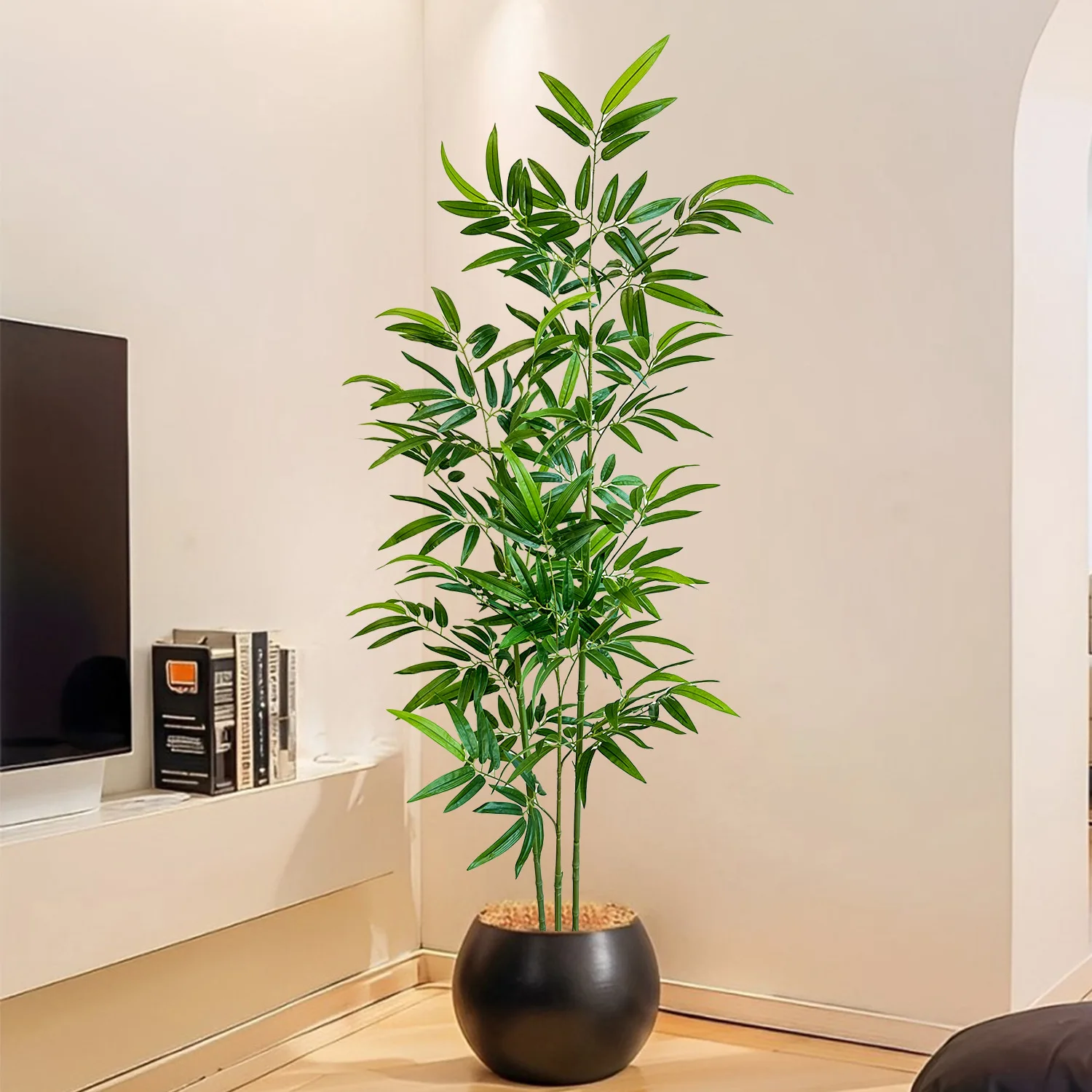Artificial Green Bamboo Fadele - Dracaena Marginata บทวิจารณ์และราคา