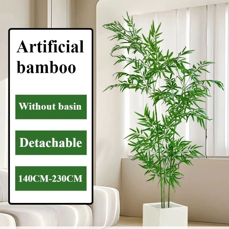Artificial Bamboo Large Green  - Dracaena Marginata บทวิจารณ์และราคา