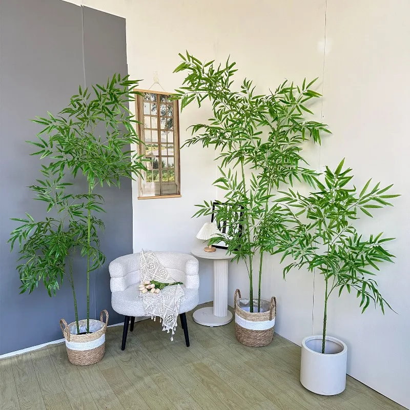 Artificial Bamboo Large Green  - Dracaena Marginata บทวิจารณ์และราคา