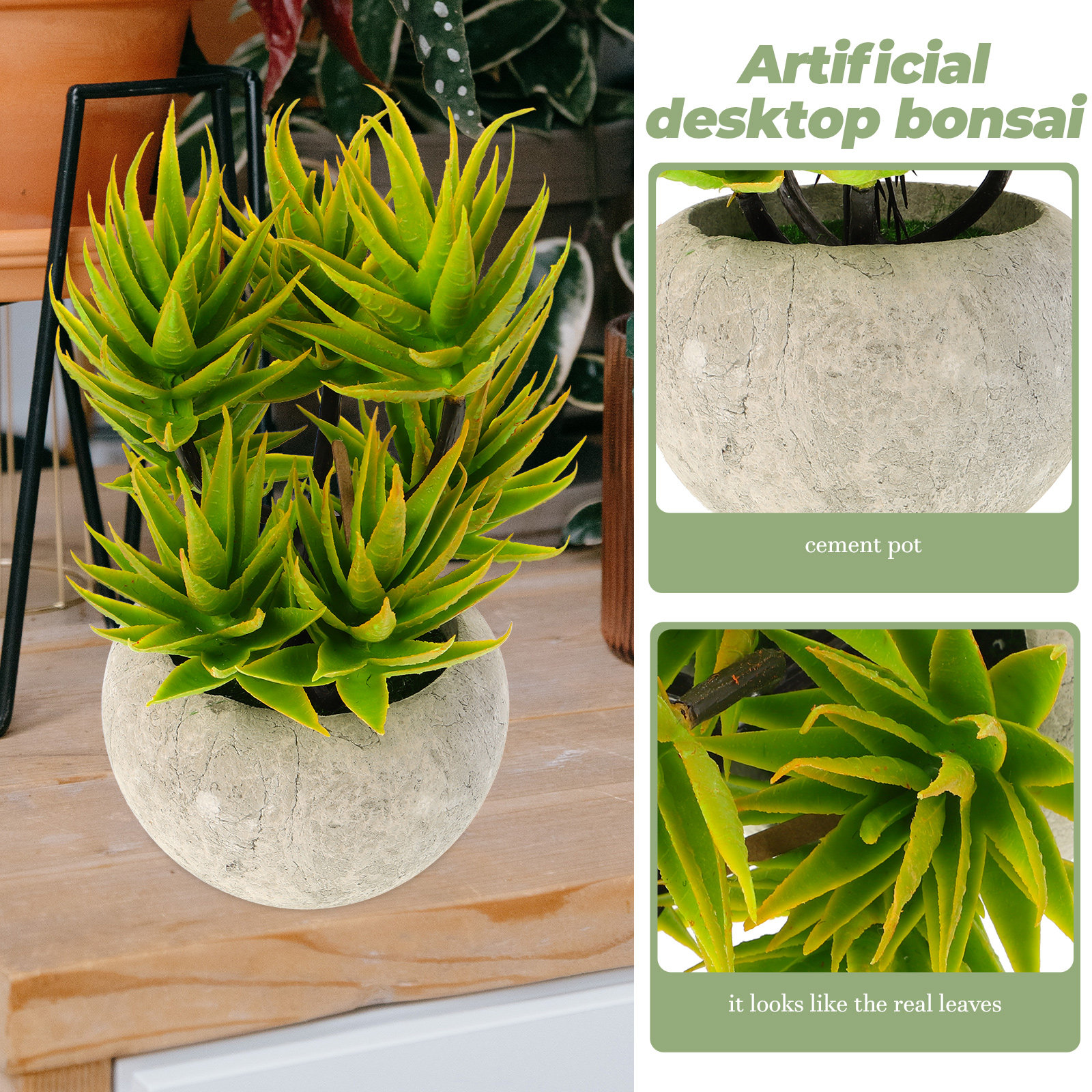 1 Piece Artificial Aloe Vera B - Aloe Vera Pot บทวิจารณ์และราคา