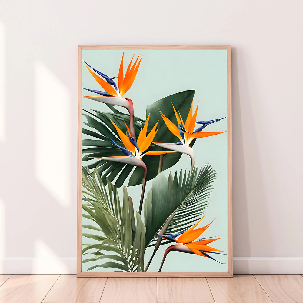Bird of Paradise Wall arts, St - Bird Paradise Strelitzia บทวิจารณ์และราคา