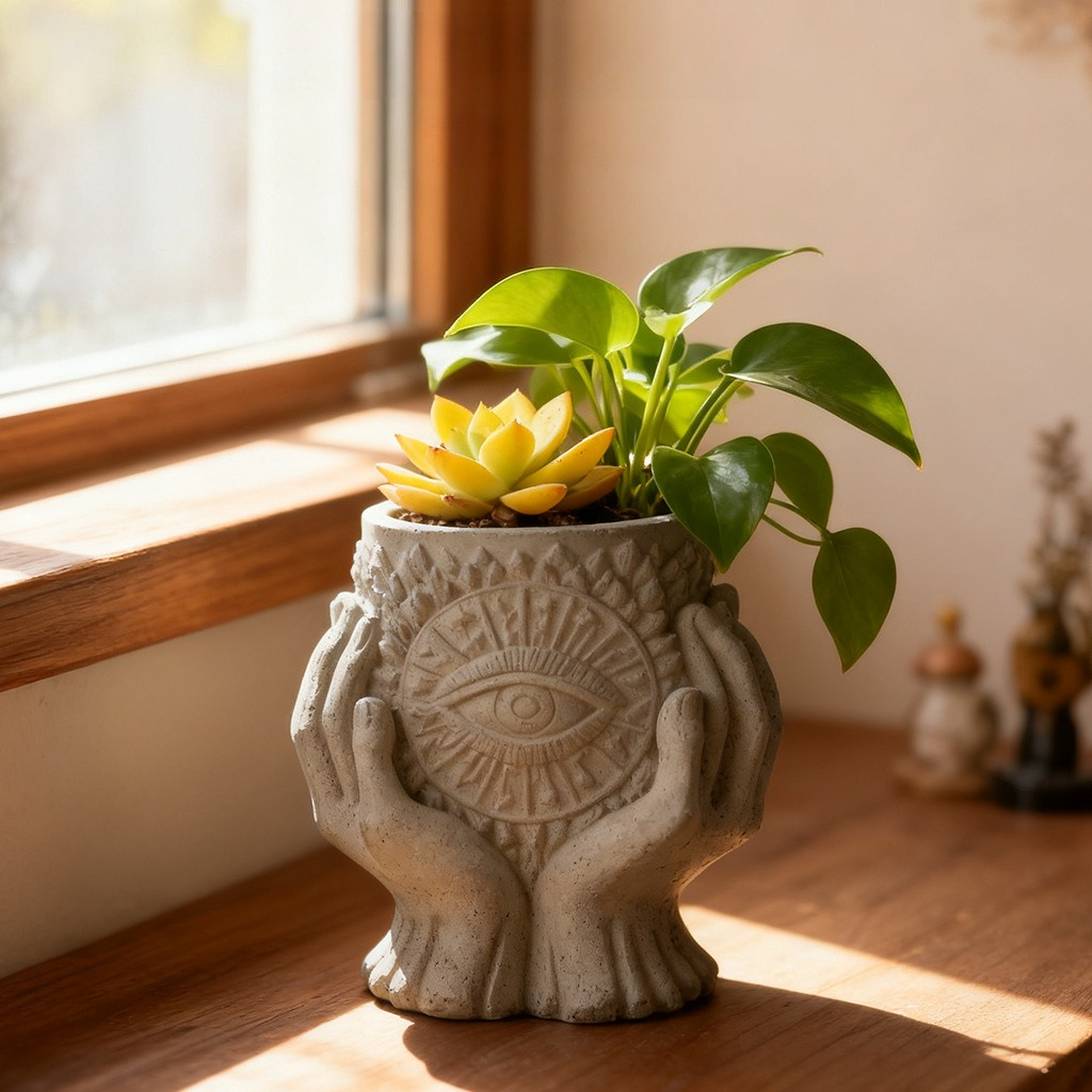 Guardian Eye Candle Cup Silico - Echeveria Succulent บทวิจารณ์และราคา